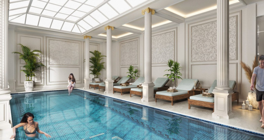 Прекрасный проект комплекса на завершающем этапе строительства с широкой инфраструктурой в центре района Оба, 45-229 м2 - Ракурс 23