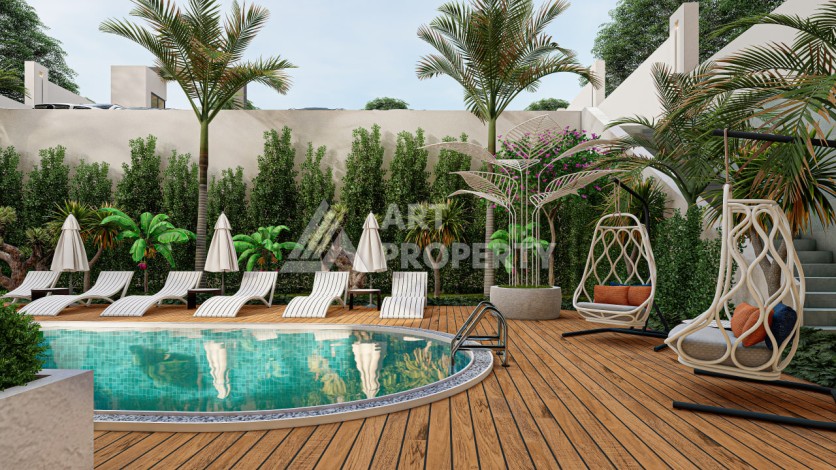 Строящийся эксклюзивный проект в Авсаллар - Ракурс 5