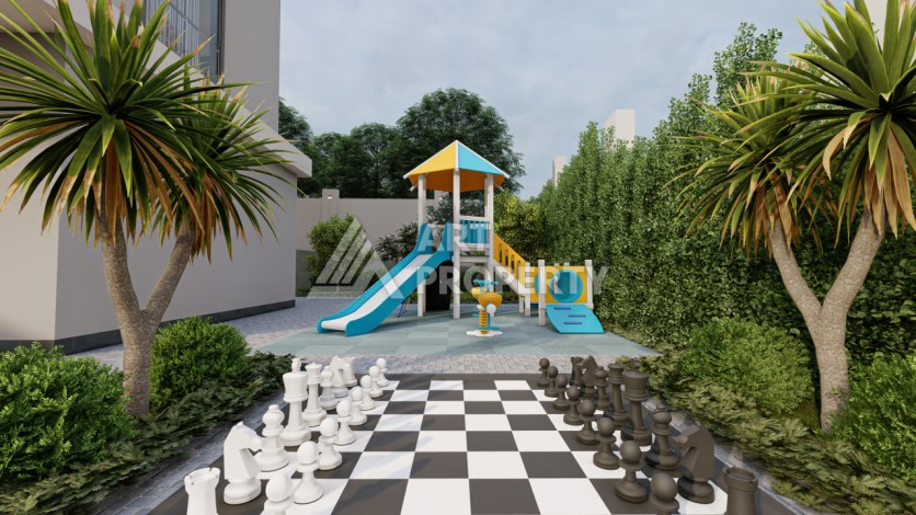 Строящийся эксклюзивный проект в Авсаллар - Ракурс 9