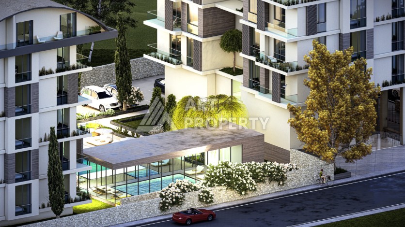 Инвестиционный проект в районе Каргыджак в 280 м от моря! - Ракурс 12