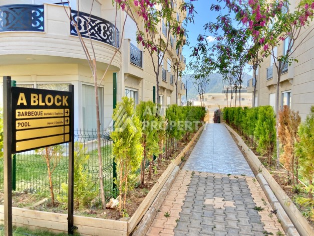 Со вкусом обставленная квартира 1+1 в новом комплексе самого развитого района Оба - Ракурс 26