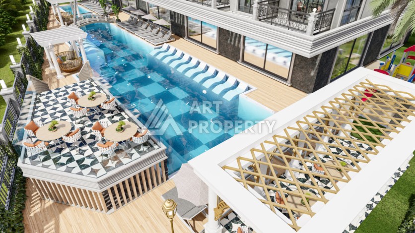 Старт продаж инвестиционного проекта в центре Алании по супер цене - Ракурс 2