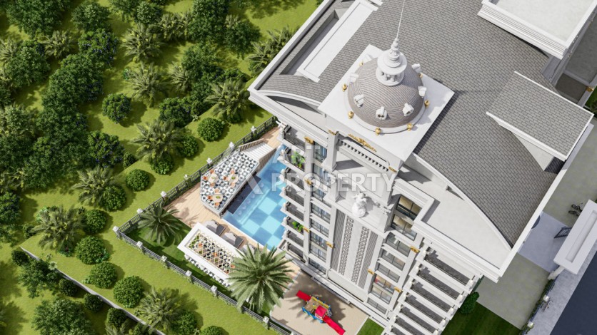 Старт продаж инвестиционного проекта в центре Алании по супер цене - Ракурс 11