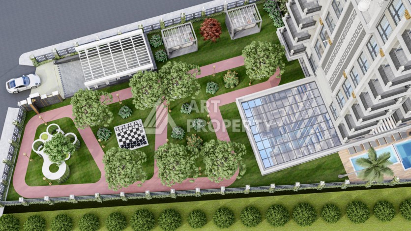 Старт продаж инвестиционного проекта в центре Алании по супер цене - Ракурс 14