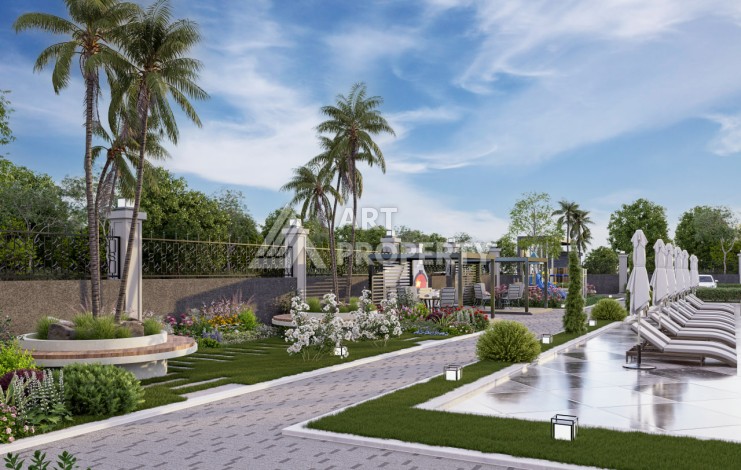 Комплекс с полной инфраструктурой в перспективном районе Паяллар - Ракурс 7