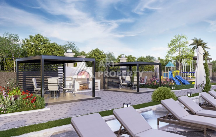 Комплекс с полной инфраструктурой в перспективном районе Паяллар - Ракурс 8