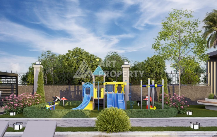 Комплекс с полной инфраструктурой в перспективном районе Паяллар - Ракурс 9