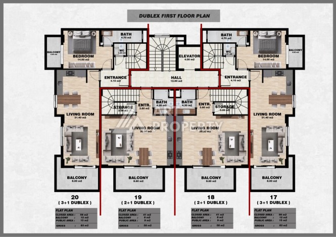 Новый премиальный комплекс в районе Чиплаклы - Ракурс 27