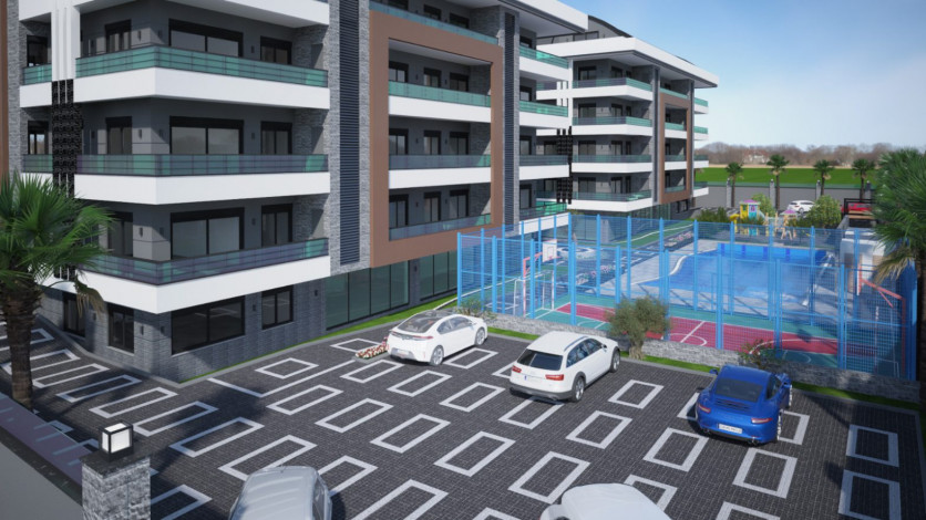 Проект в районе Оба различных планировок, 100-292 м2. - Ракурс 5