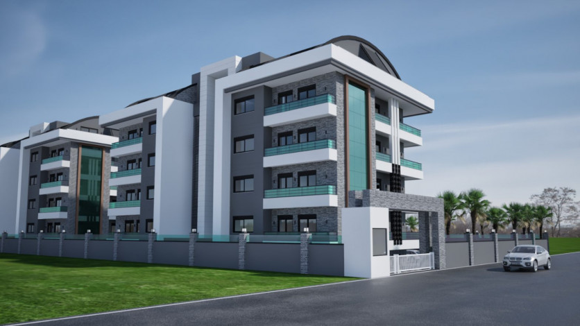 Проект в районе Оба различных планировок, 100-292 м2. - Ракурс 7