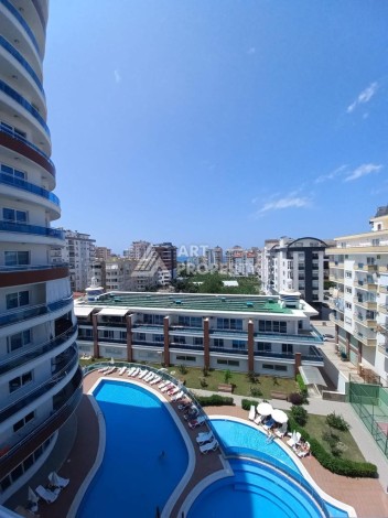 Квартира 1+1 в знаменитом премиальном комплексе в районе Махмутлар - Ракурс 8