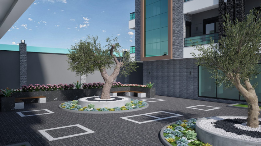 Проект в районе Оба различных планировок, 100-292 м2. - Ракурс 9