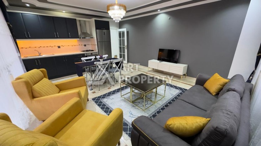 Меблированная квартира 1+1 в популярном районе Махмутлар - Ракурс 3