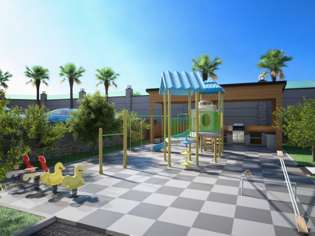 Проект в районе Оба различных планировок, 100-292 м2. - Ракурс 17