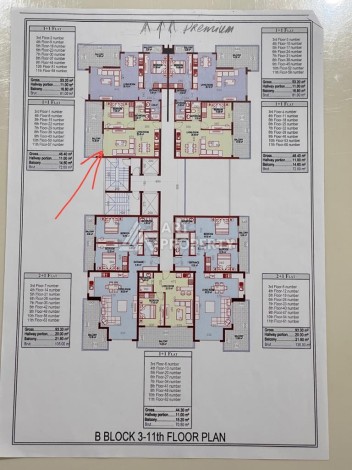 Квартира 1+1 в премиальном комплексе в районе Махмутлар - Ракурс 47