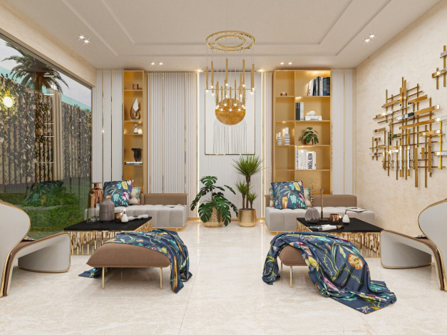 Стартует строительство нового проекта в 350 метрах от пляжа Средиземногоморя в районе Оба, 55-161 м2. - Ракурс 10