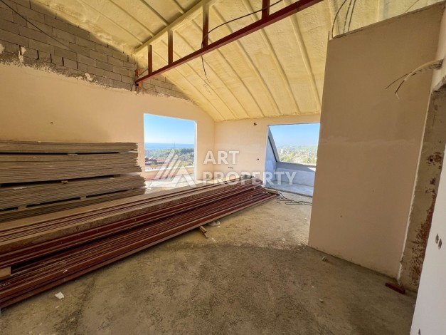 Апартаменты 3+1 дуплекс в новом жилом комплексе зеленого района Авсаллар - Ракурс 9