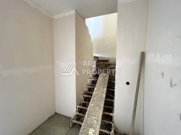 Апартаменты 3+1 дуплекс в новом жилом комплексе зеленого района Авсаллар - Ракурс 27