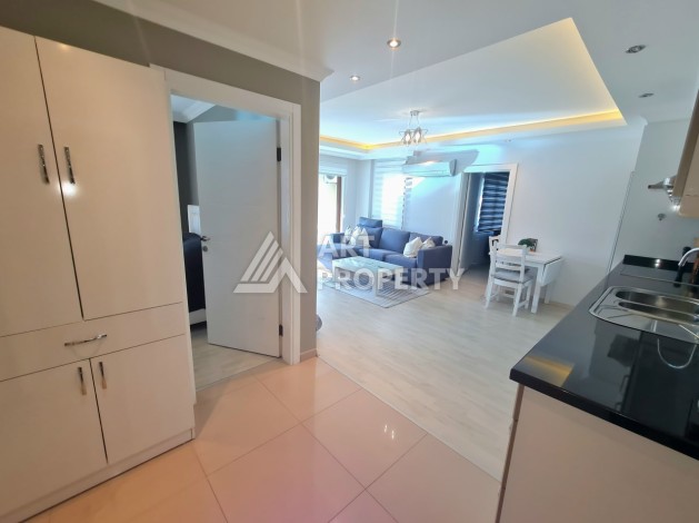 Шикарная квартира 1+1 в шикарном комплексе в районе Оба - Ракурс 7