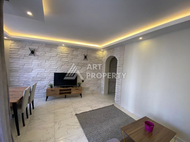 Меблированная квартира 1+1 в центре Аланьи на Кале - Ракурс 8