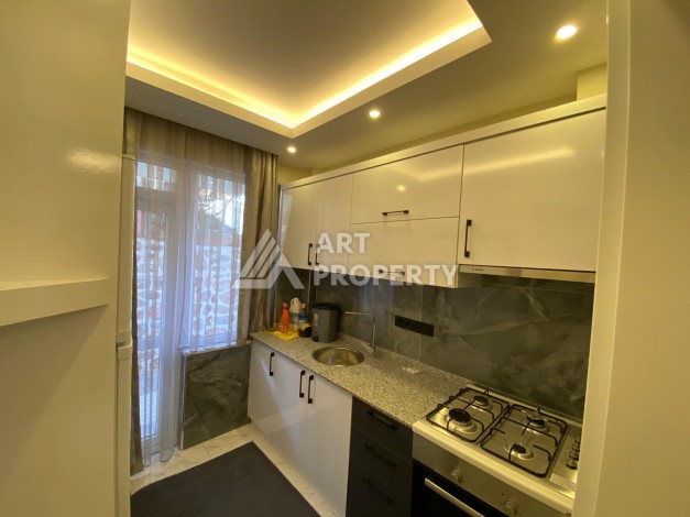 Меблированная квартира 1+1 в центре Аланьи на Кале - Ракурс 11