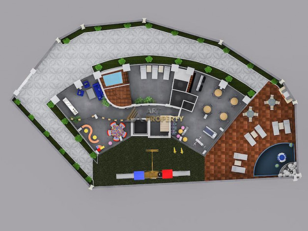 Новый инвестиционный проект в Тосмуре всего в 300 метрах от моря, 47 – 112 м2 - Ракурс 3