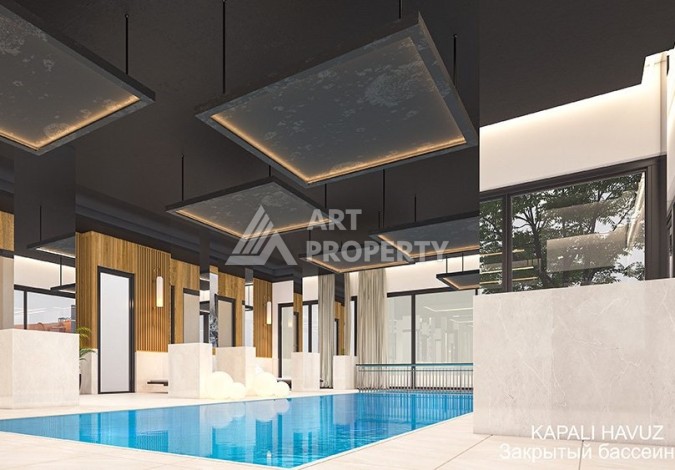 Супер предложение от инвестора квартиры 1+1 в районе Махмутлар - Ракурс 8