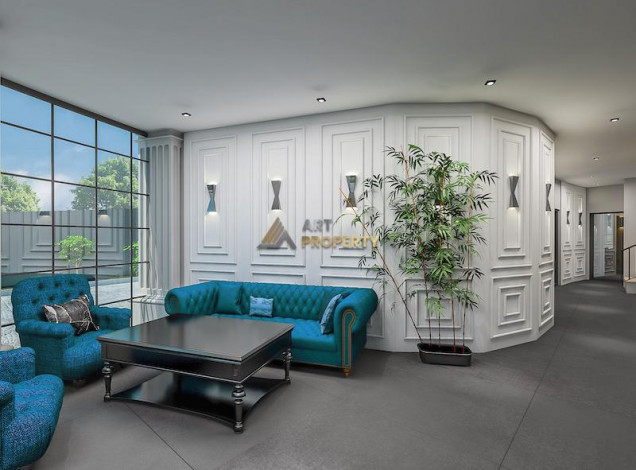 Новый инвестиционный проект в Тосмуре всего в 300 метрах от моря, 47 – 112 м2 - Ракурс 7