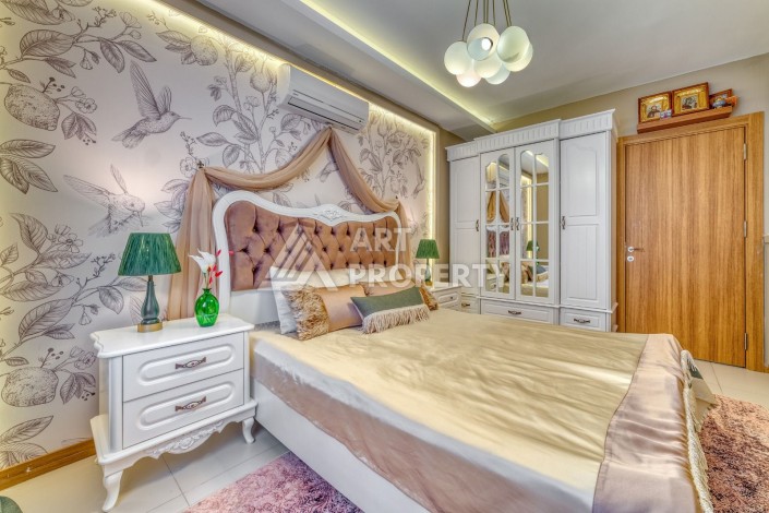 Меблированная квартира 1+1 на улице Ататюрк в Махмутлар - Ракурс 10