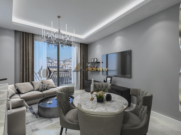 Новый инвестиционный проект в Тосмуре всего в 300 метрах от моря, 47 – 112 м2 - Ракурс 15