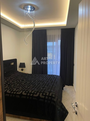 Квартира 1+1 с мебелью и техникой в центре Аланьи - Ракурс 7