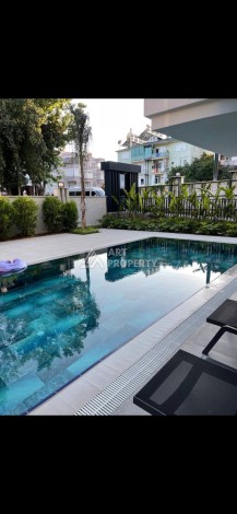 Квартира 1+1 с мебелью и техникой в центре Аланьи - Ракурс 24