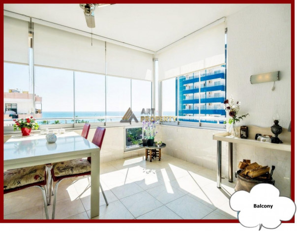 Квартира 3+1 с отдельной кухнейна первой линии от моря, в районе Тосмур, 155 м2 - Ракурс 2