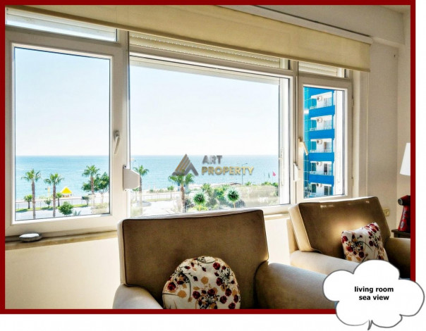 Квартира 3+1 с отдельной кухнейна первой линии от моря, в районе Тосмур, 155 м2 - Ракурс 3