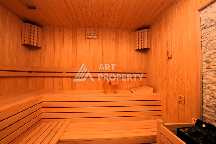 Меблированная квартира 1+1 в новом доме в центре Аланьи - Ракурс 12