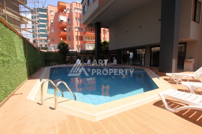 Меблированная квартира 1+1 в новом доме в центре Аланьи - Ракурс 16