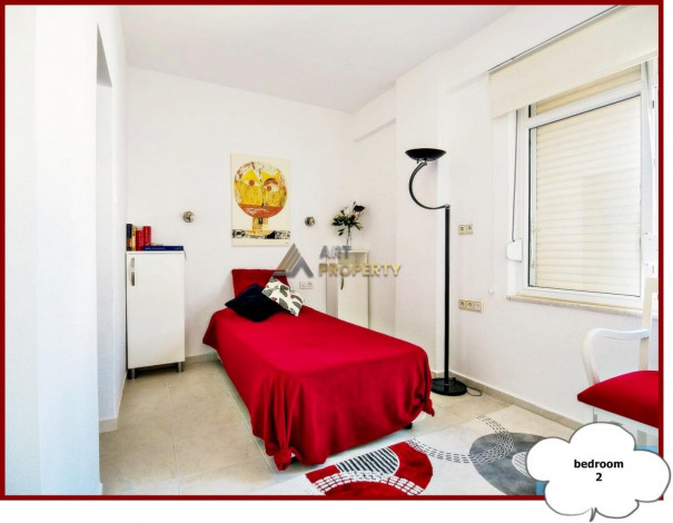 Квартира 3+1 с отдельной кухнейна первой линии от моря, в районе Тосмур, 155 м2 - Ракурс 12