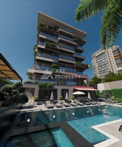 Квартира 1+1 в историческом центре Аланьи недалеко от пляжа Клеопатра - Ракурс 2