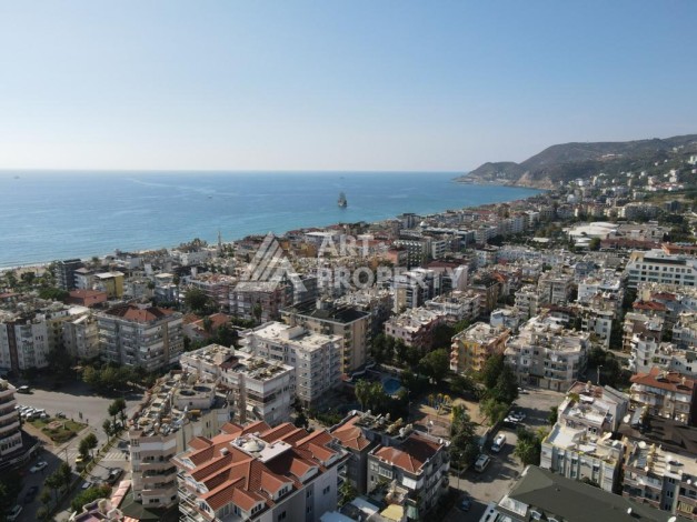 Квартира 1+1 в историческом центре Аланьи недалеко от пляжа Клеопатра - Ракурс 12