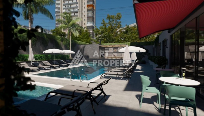 Квартира 1+1 в историческом центре Аланьи недалеко от пляжа Клеопатра - Ракурс 15