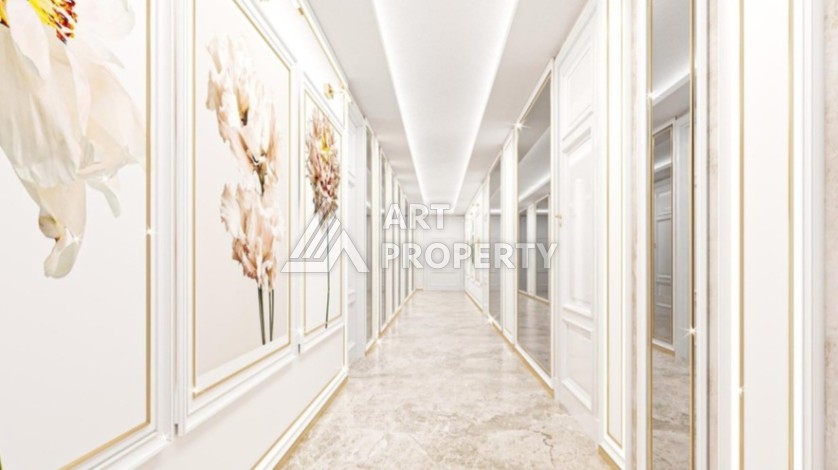 Квартира 1+1 в новом и стильном комплексе в центре Аланьи - Ракурс 10