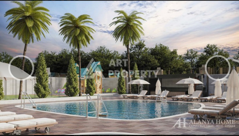 Квартира 1+1 в комплексе на завершающем этапе строительства в районе Кестель! - Ракурс 6