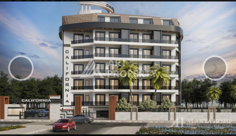 Квартира 1+1 в комплексе на завершающем этапе строительства в районе Кестель! - Ракурс 2