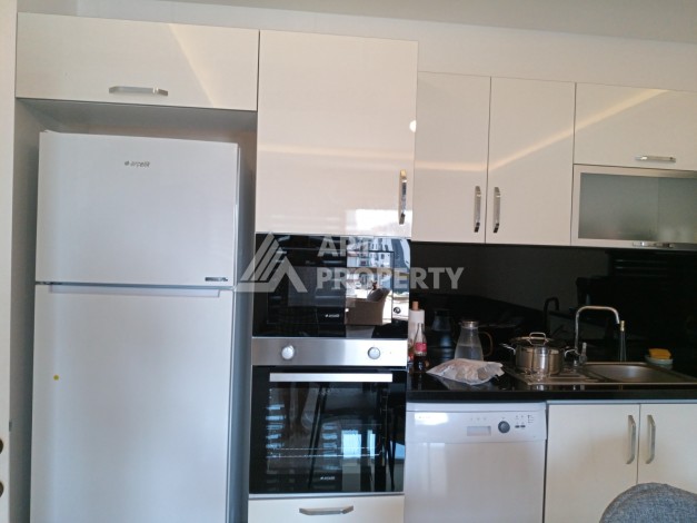 Квартира 2+1 с мебелью и частичным видом на море в Кестеле! - Ракурс 2