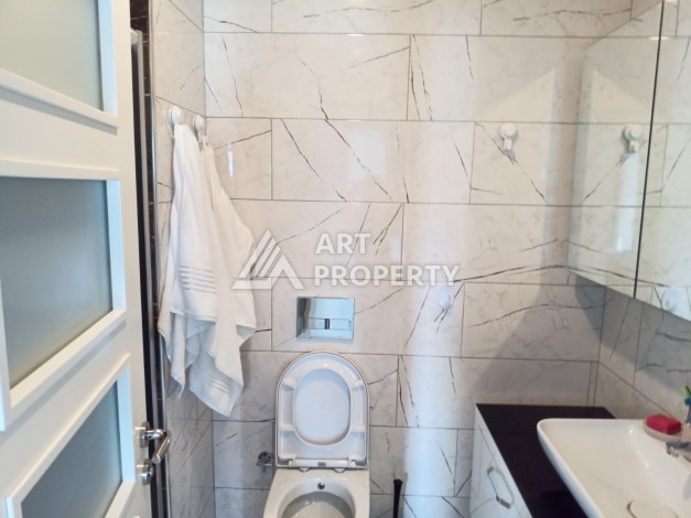 Квартира 2+1 с мебелью и частичным видом на море в Кестеле! - Ракурс 3