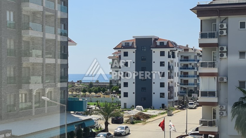 Квартира 2+1 с мебелью и частичным видом на море в Кестеле! - Ракурс 11