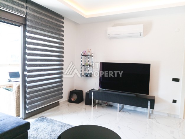 Квартира 2+1 с мебелью и частичным видом на море в Кестеле! - Ракурс 14