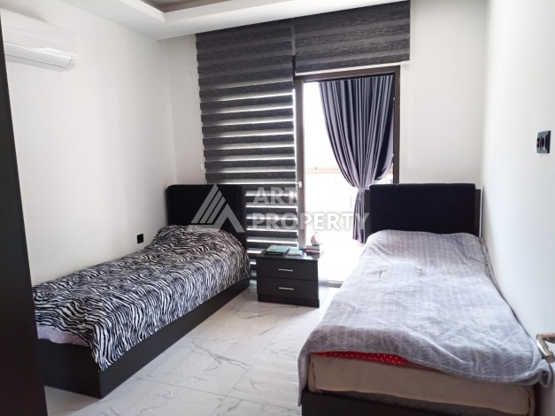 Квартира 2+1 с мебелью и частичным видом на море в Кестеле! - Ракурс 19