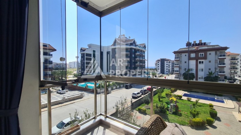 Квартира 2+1 с мебелью и частичным видом на море в Кестеле! - Ракурс 24