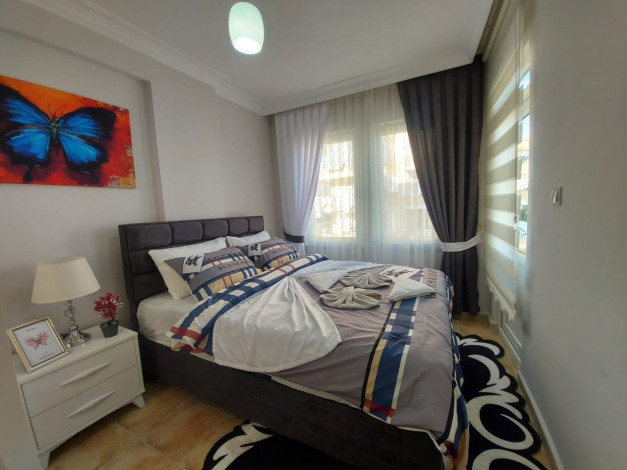 Трехкомнатная квартира в Махмутларе,в 450 метрах от Средиземного моря, 105 м2 - Ракурс 4